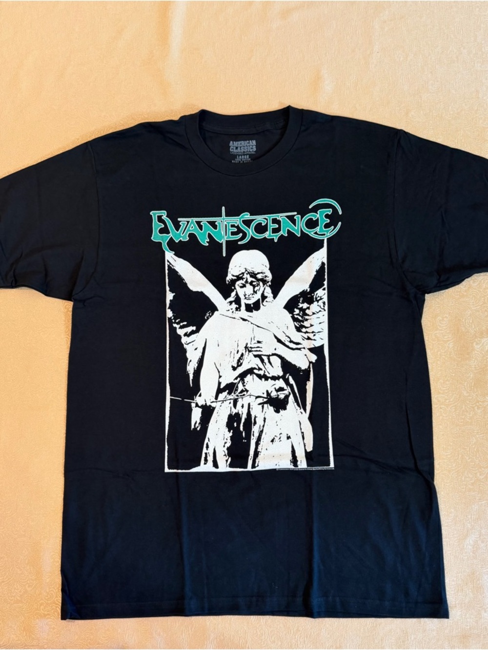 Evanescence Black Graphic Band Tee